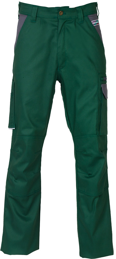 Bundhose PROGRESSO STRETCH, grün/grau