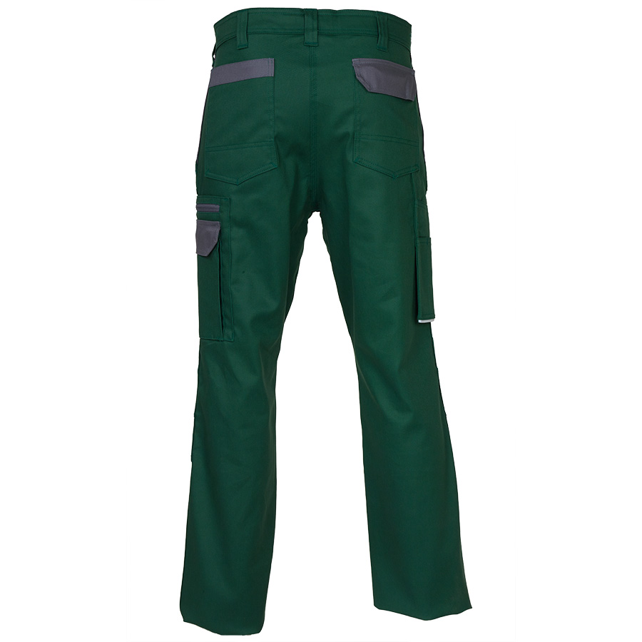 Bundhose PROGRESSO STRETCH, grün/grau
