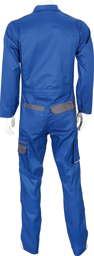 Overall PROGRESSO STRETCH, blau/grau