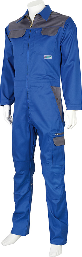 Overall PROGRESSO STRETCH, blau/grau