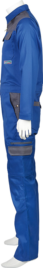 Overall PROGRESSO STRETCH, blau/grau