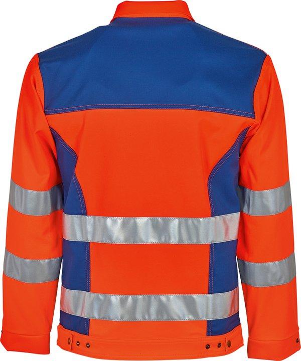 Warnschutz-Bundjacke SICURELAST REFLEX, leuchtorange/blau