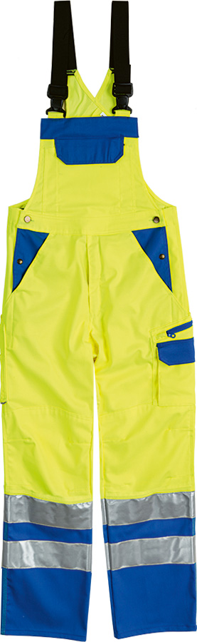 Warnschutz-Latzhose SICURELAST REFLEX