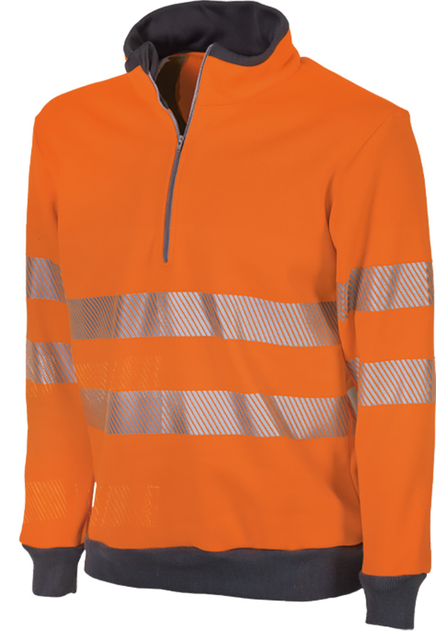 Warnschutz-Sweatshirt HUSKY NOVA REFLEX
