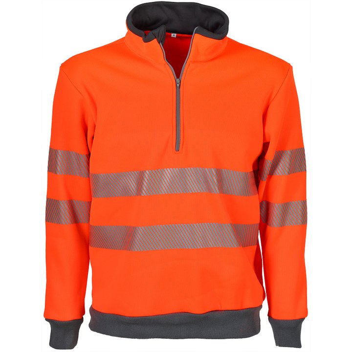 Warnschutz-Sweatshirt HUSKY NOVA REFLEX