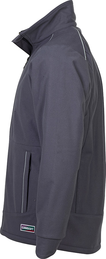 Thermofleece-Jacke CLIMASOFT, grau