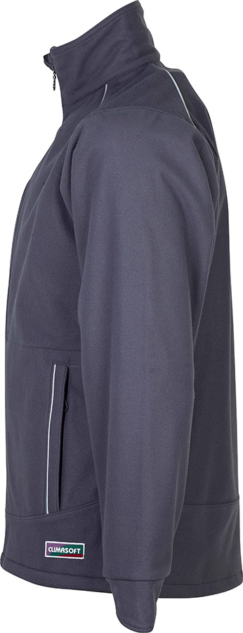 Thermofleece-Jacke CLIMASOFT, grau
