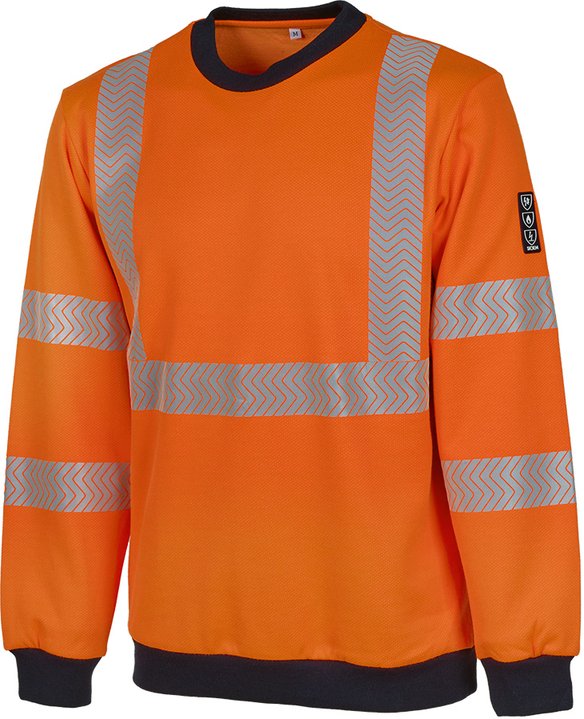Warnschutz-Sweatshirt mit Störlichtbogenschutz KUROW