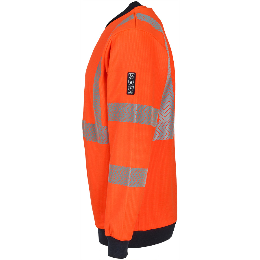 Warnschutz-Sweatshirt mit Störlichtbogenschutz KUROW