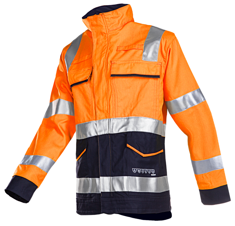 Multinorm-Warnschutzjacke SIO-SAFE EXTRA LARRAU
