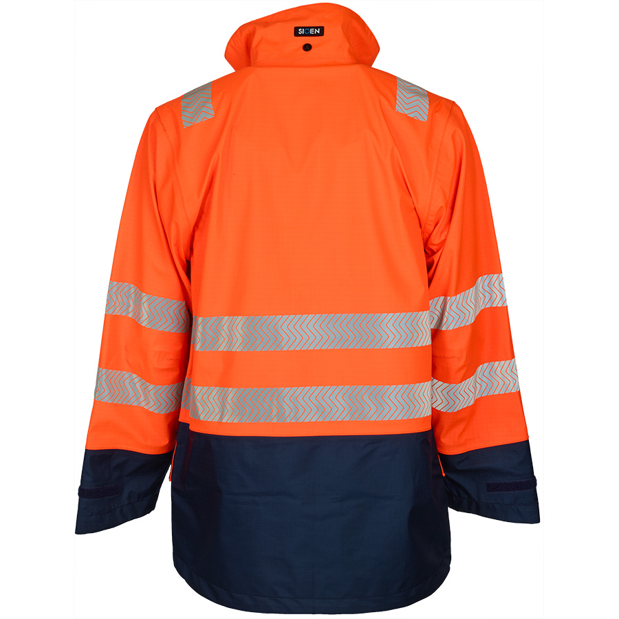 Warnschutz-Regenjacke mit Störlichtbogenschutz SIOEN TORVIK