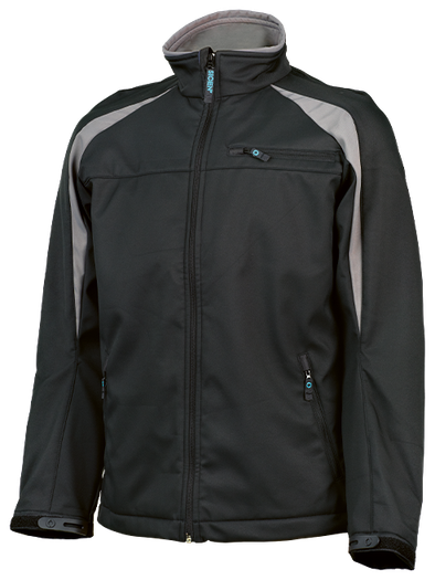 Softshell-Jacke PIEMONTE, schwarz/grau