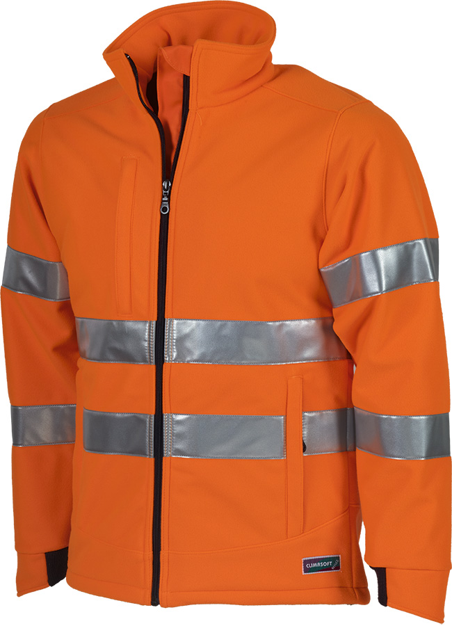 Warnschutzjacke CLIMASOFT REFLEX, leuchtorange