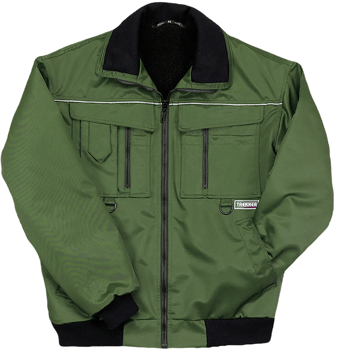 Arbeitsjacke TREKKER, olivgrün