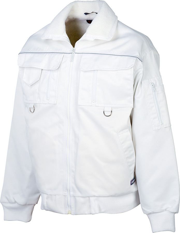 Arbeitsjacke TREKKER, weiss