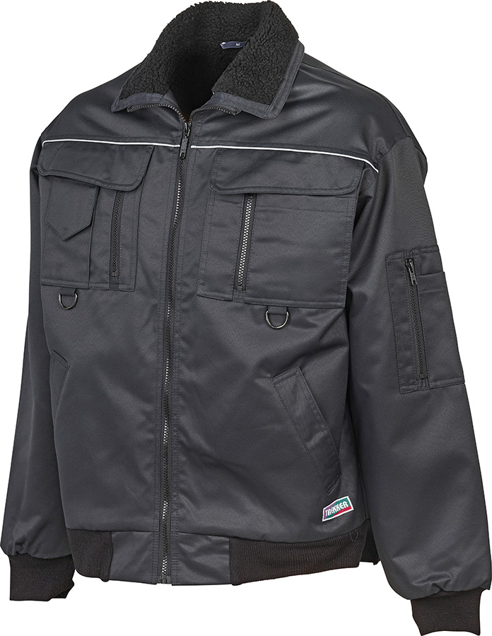 Arbeitsjacke TREKKER, schwarz