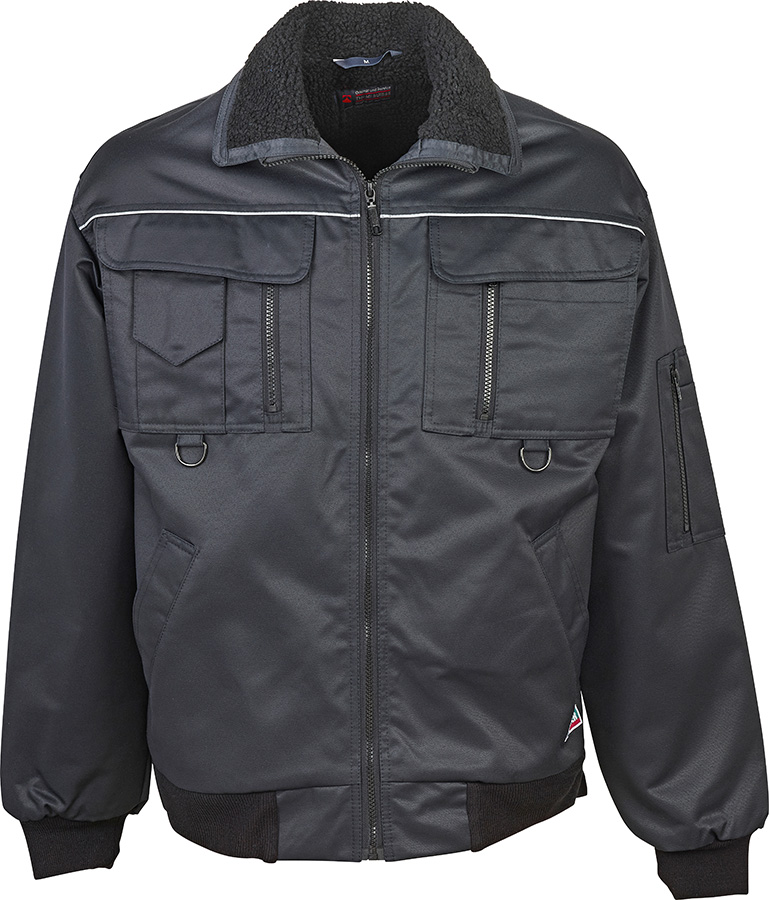 Arbeitsjacke TREKKER, schwarz