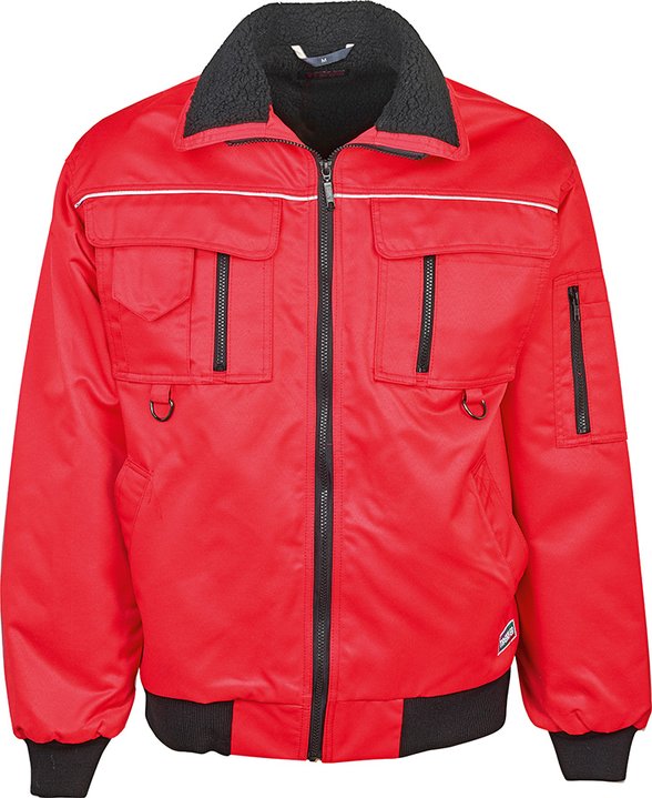 Arbeitsjacke TREKKER, rot