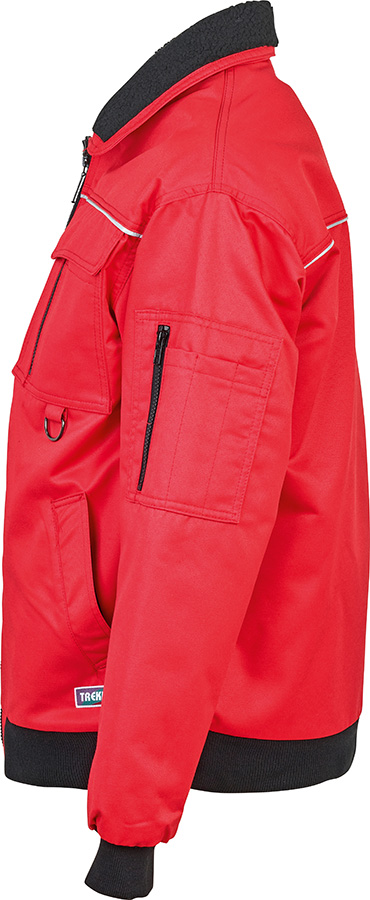 Arbeitsjacke TREKKER, rot