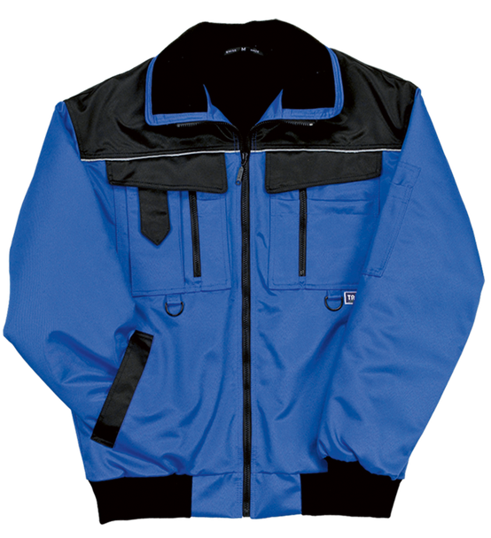 Arbeitsblouson TREKKER, blau/schwarz