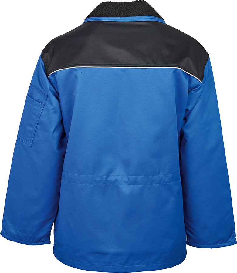 Arbeitsjacke lang TREKKER, blau/schwarz