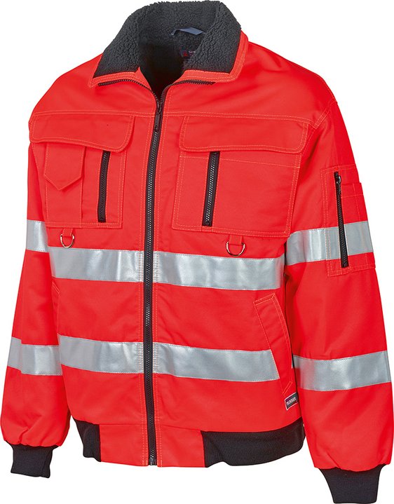 Warnschutzjacke TREKKER REFLEX, leuchtrot