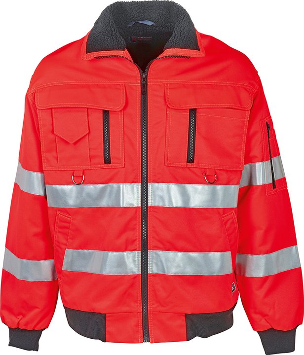Warnschutzjacke TREKKER REFLEX, leuchtrot