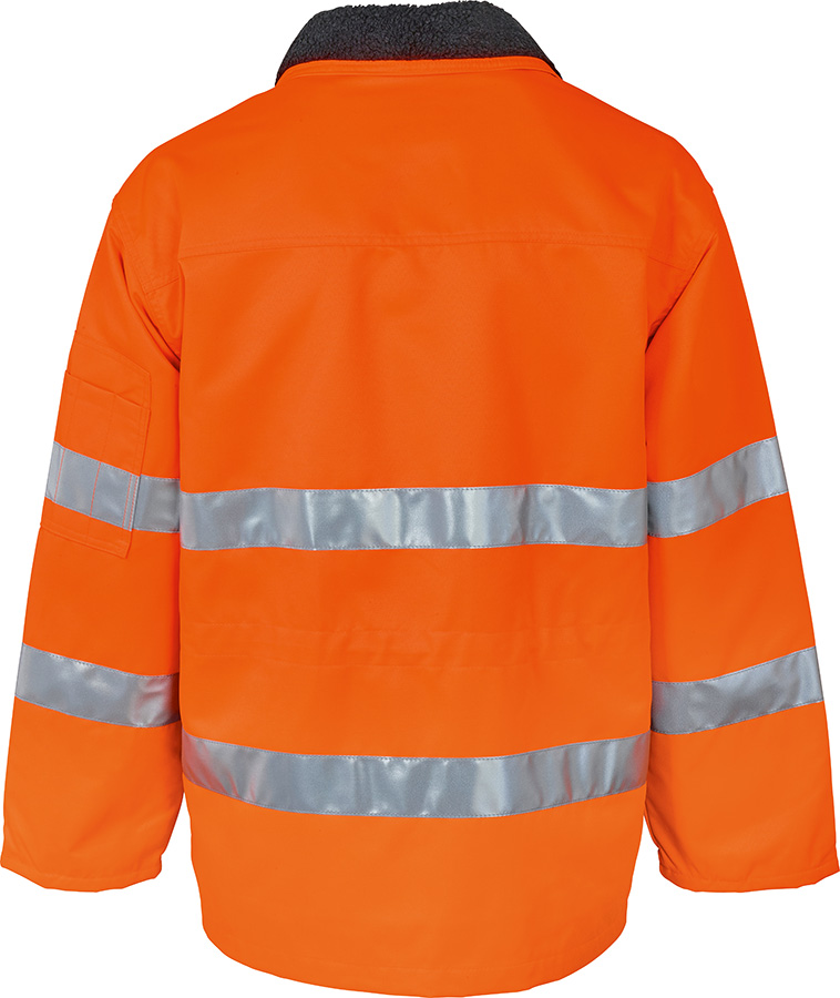 Lange Warnschutzjacke TREKKER REFLEX, leuchtorange