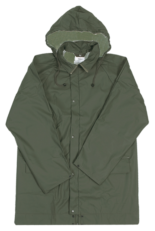 Leichte Regenschutzjacke SIOEN FLEXOTHANE BIELEFELD, olivgrün