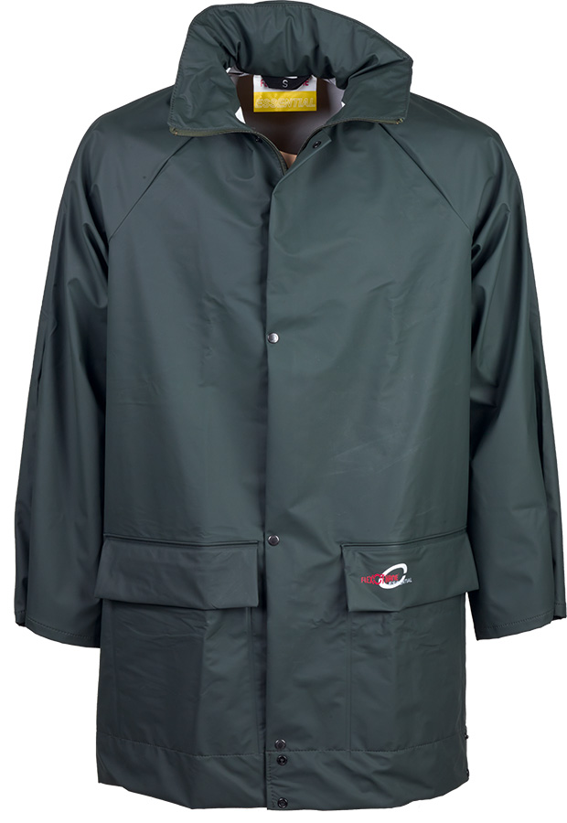 Leichte Regenschutzjacke SIOEN FLEXOTHANE BIELEFELD, olivgrün