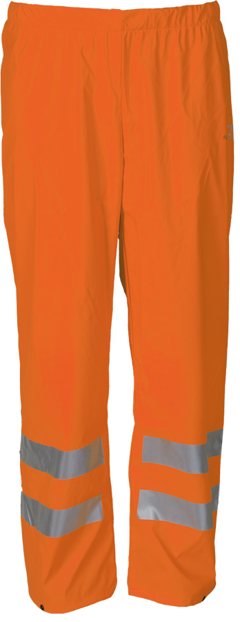 Leichte Regen-Warnschutzhose SIOEN FLEXOTHANE REFLEX BASTOGNE, leuchtorange