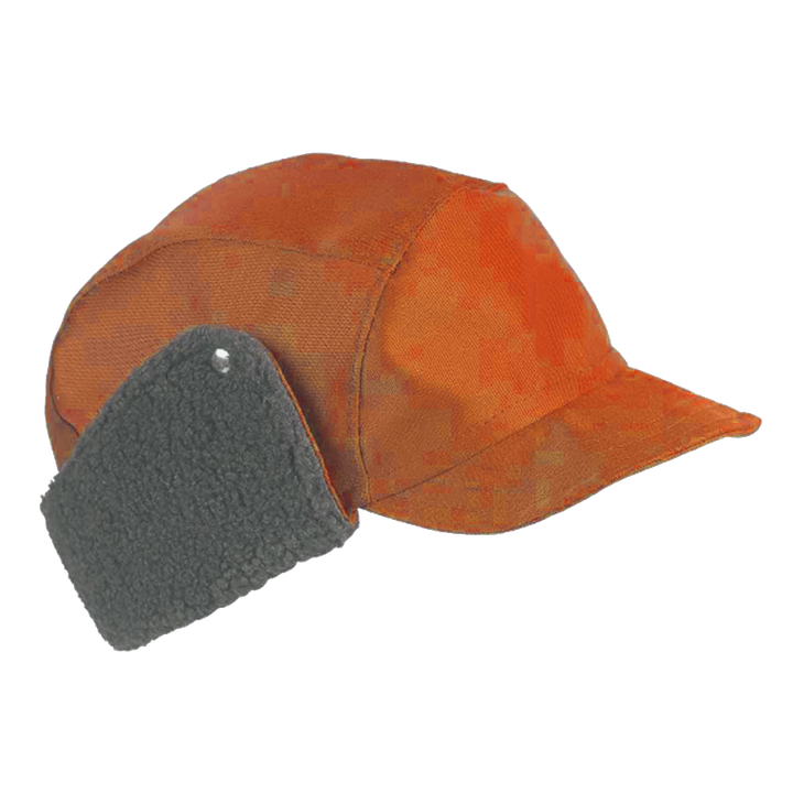 Winterschirmmütze CAP Swiss made, leuchtorange