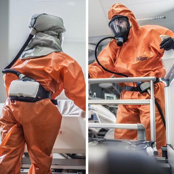 Chemieschutzoverall DRÄGER SPC 4400 CLF