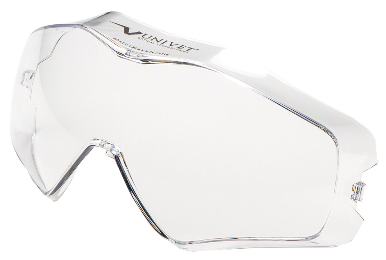 Ersatzscheibe zu Vollsicht-Schutzbrille UNIVET 6X3