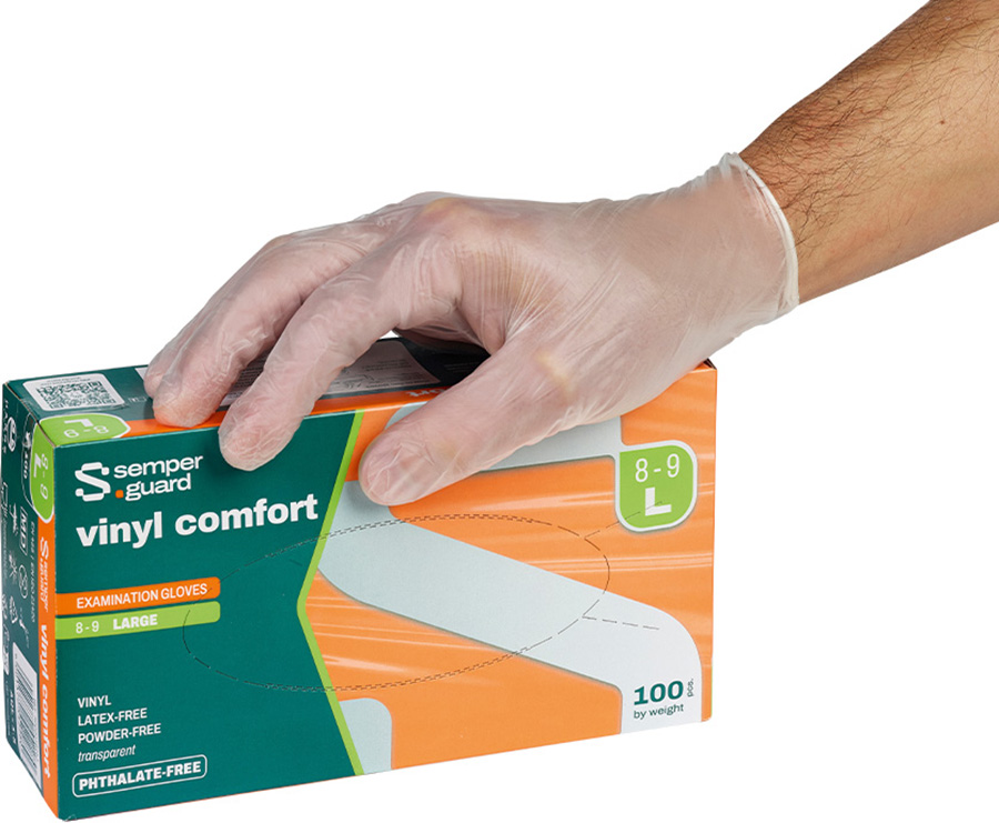 Einweghandschuhe SEMPERGUARD VINYL COMFORT