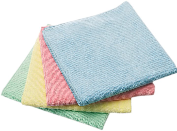 Mikrofasertücher VILEDA MICROTUFF PLUS, 38 x 38 cm, grün