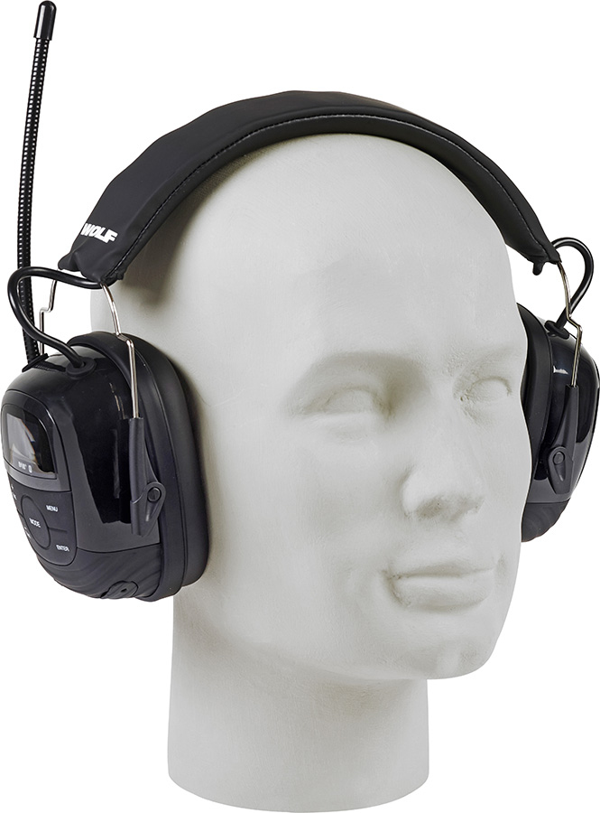 Bluetooth-Kapselgehörschutz WOLF HEADSET PRO