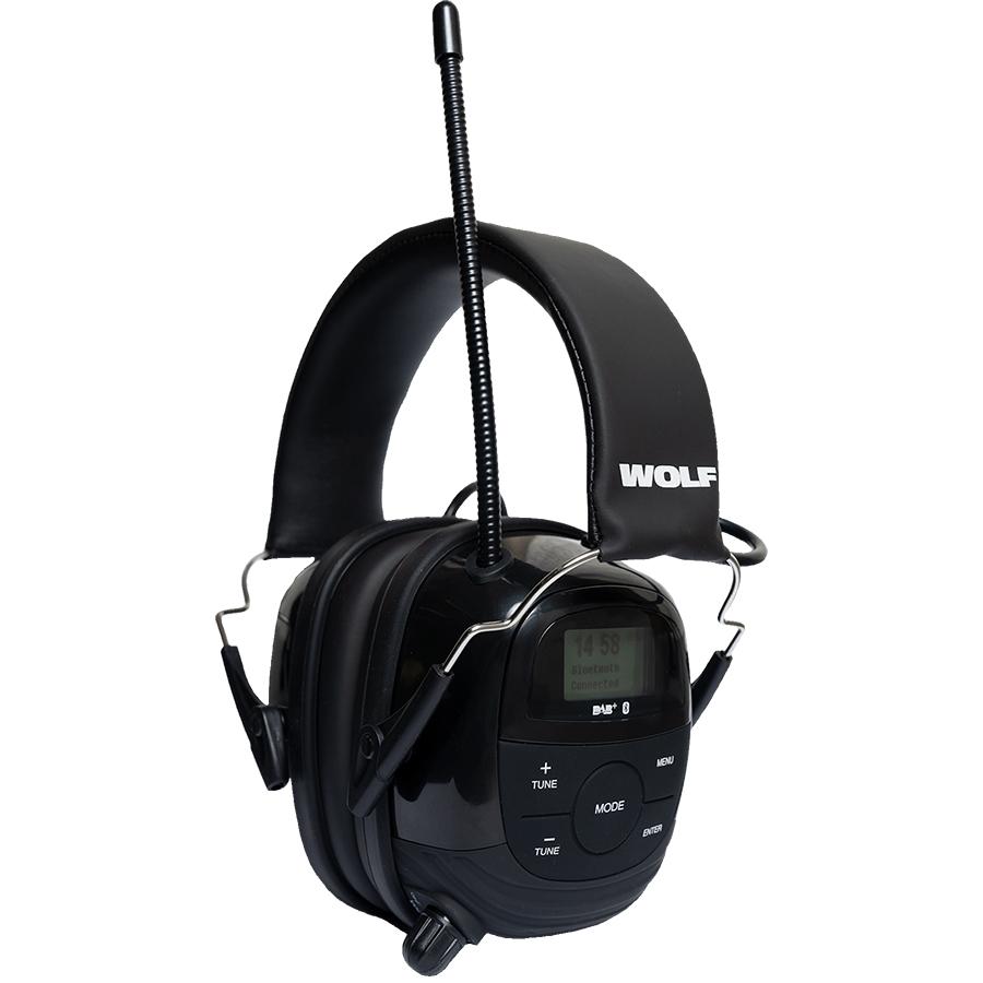 Bluetooth-Kapselgehörschutz WOLF HEADSET PRO