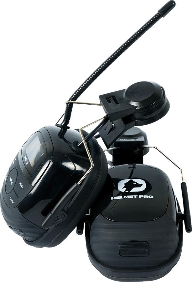 Bluetooth-Helmgehörschutz WOLF HELMET PRO