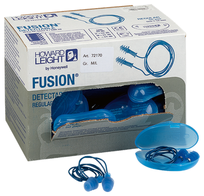 Detektierbare Gehörschutzstöpsel HONEYWELL HOWARD LEIGHT FUSION DETECTABLE