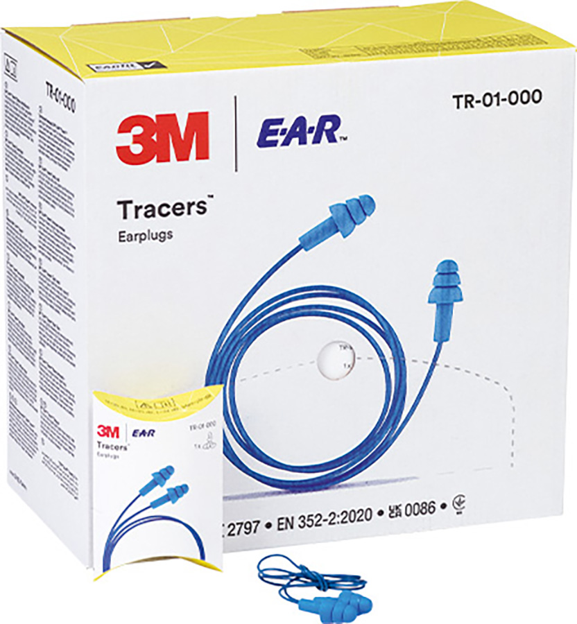 Detektierbare Gehörschutzstöpsel 3M EAR TRACER