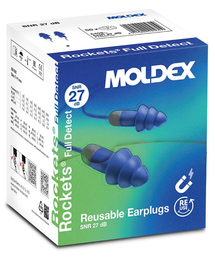 Gehörschutzstöpsel MOLDEX ROCKETS FULL DETECTABLE 6409