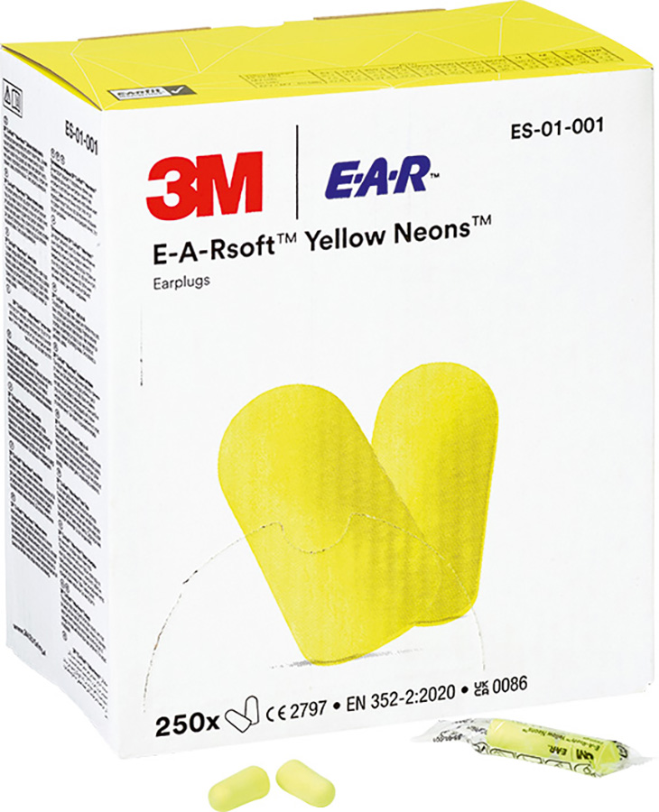 Gehörschutzstöpsel 3M EARSOFT NEONS