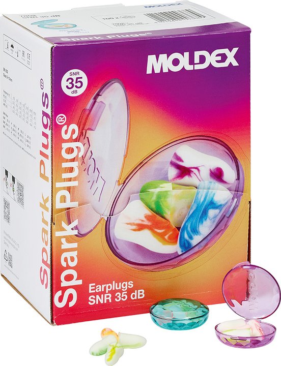 Gehörschutzstöpsel MOLDEX SPARK PLUGS SOFT POCKETPAK 7802 Taschendosen