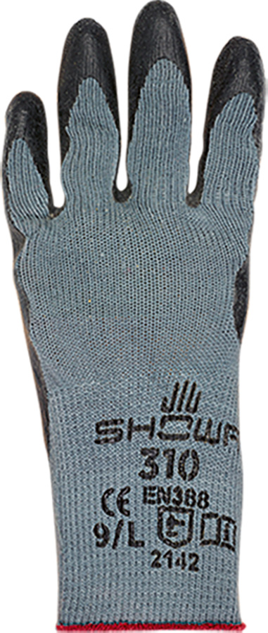 Schutzhandschuhe SHOWA 310 BLACK