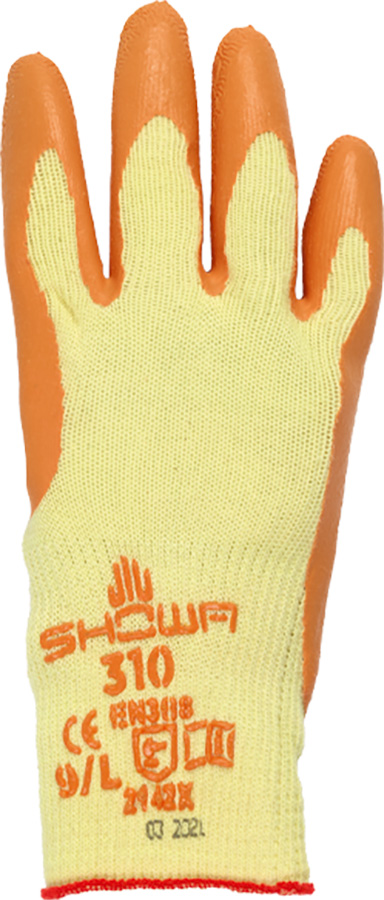 Schutzhandschuhe SHOWA 310 ORANGE