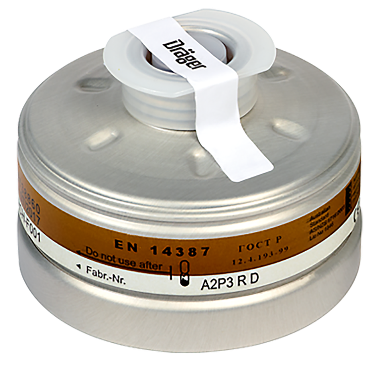 Gas-/Kombinationsfilter A2/P3 zu DRÄGER X-PLORE 4740 und 6300