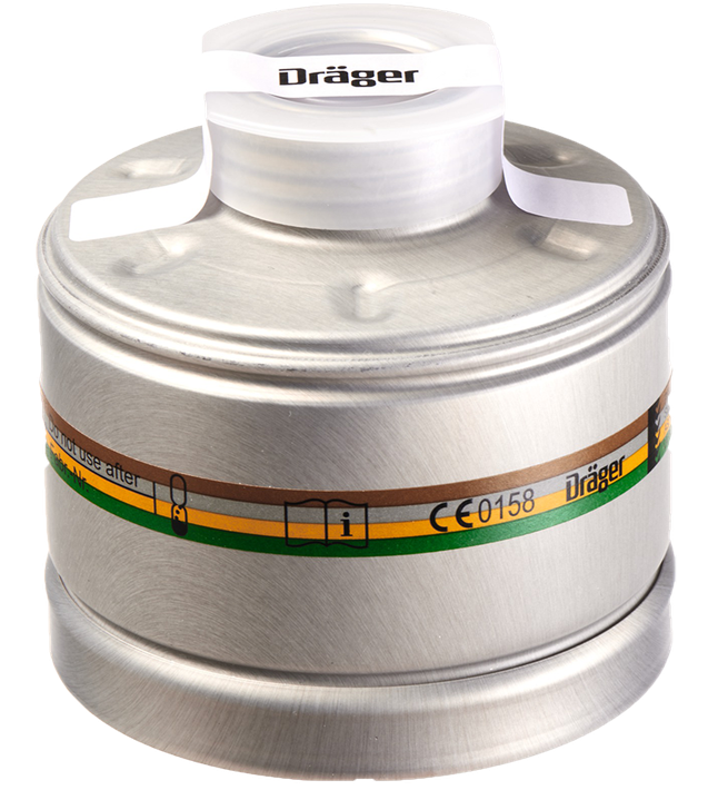 Gas-/Kombinationsfilter A2B2E2K1 zu DRÄGER X-PLORE 4740 und 6300