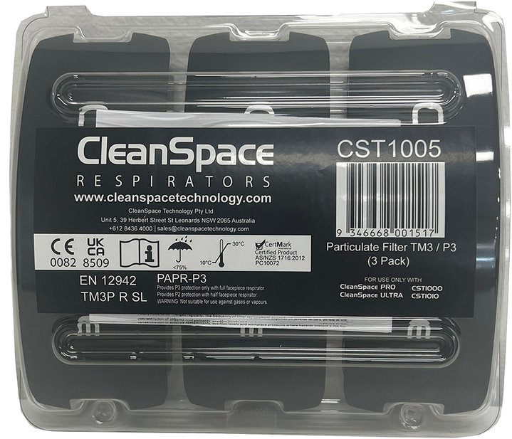 Partikelfilter TM3 P3 HEPA CLEANSPACE PRO