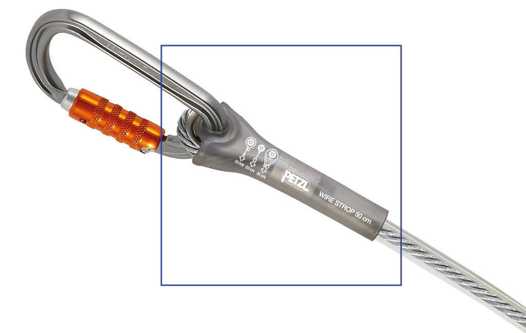 Anschlagstruppe PETZL WIRE STROP
